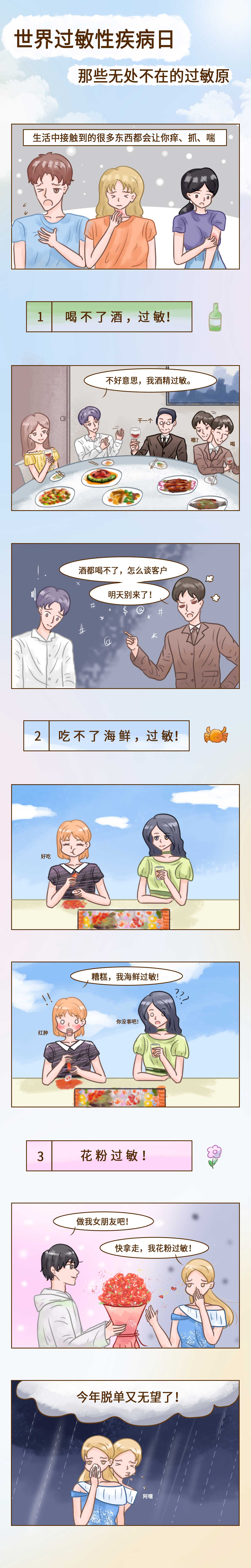 世界过敏性疾病日｜那些无处不在的过敏原