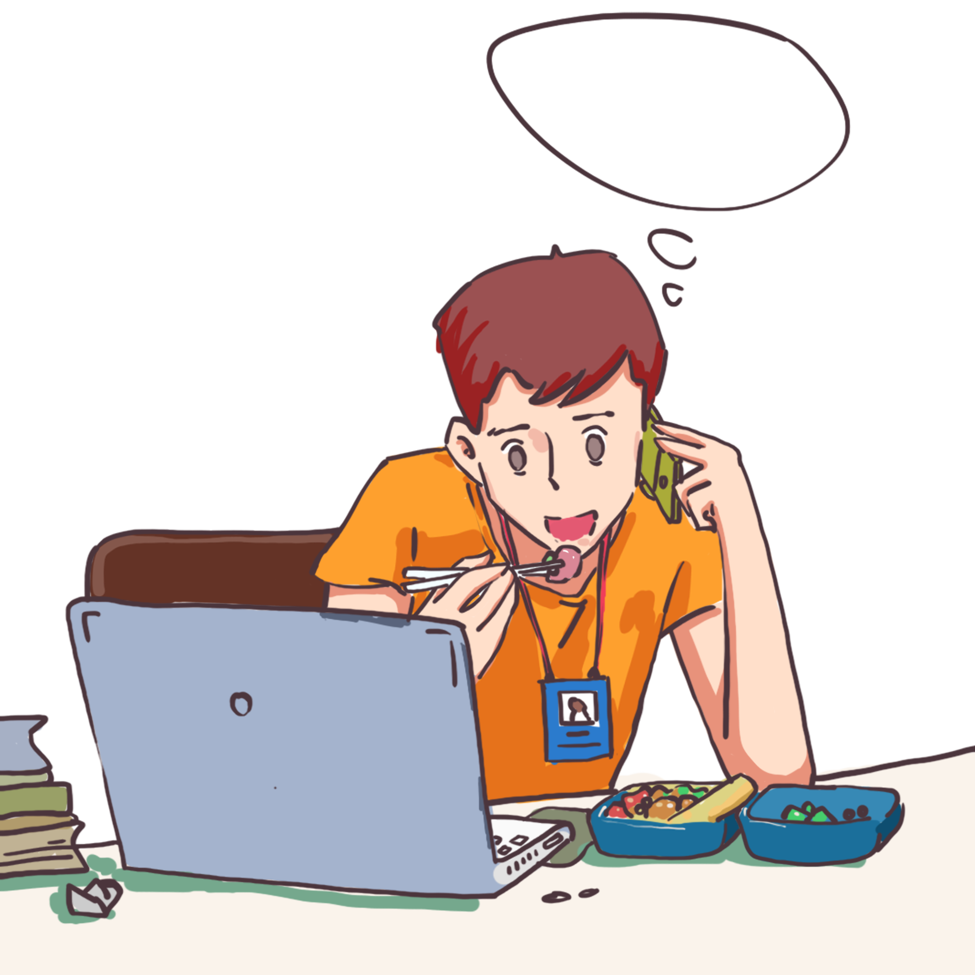 谁还不会吃饭了??那可不一定!